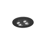 BRUMBERG 14686083 LED-Bodenanbauleuchte LANKO rund, 8 W, 920 lm, 3000K, 30° | schwarz