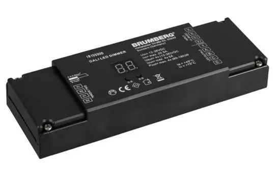 BRUMBERG 18155000 LED-Dimmer 12-24 V DC, DALI-2 | schwarz