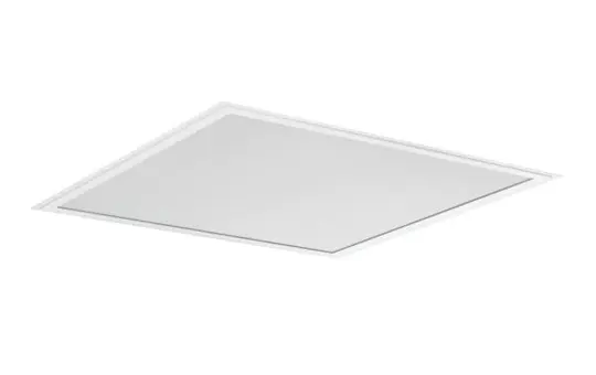 BRUMBERG 32055074 LED-Einlege-Panel AGGY mikroprismatisch, 32 W, 4200 lm, 4000K, 85° | weiß matt | 620x620 mm