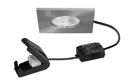 BRUMBERG 38481153AB LED-Einbaudownlight BB21 schaltbar, Anschlussbox | nickel matt