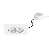 BRUMBERG 40488173 LED-Einbaustrahlerset BB25 Phasenabschnitt dimmbar (Rundkonverter) | strukturweiß