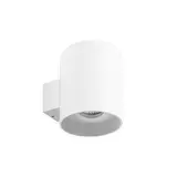 BRUMBERG 45200170 Wand-Anbau-Gehäuse M1 rund, vertieft, Halterung bündig, schwenkbar | strukturweiß