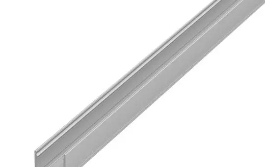 BRUMBERG 53381261 Anbauprofil ONE aluminium eloxiert | 1 m