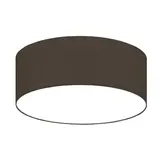 BRUMBERG 58254783 Decken-Anbauleuchte SOFT TUBE MIDI E27 dunkelbraun/grau