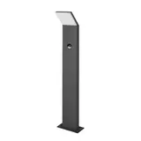BRUMBERG 65122103 LED-Pollerleuchte INO rechteckig, 8,5 W, 680 lm, 3000K, 120° | strukturgraphit | 600 mm
