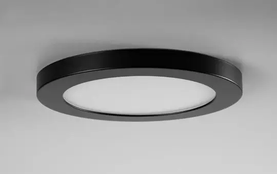 BRUMBERG 81020508 Frontring MOON MINI für 12205073 | schwarz matt