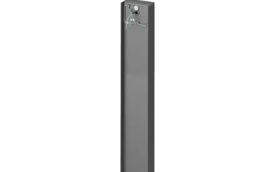 BRUMBERG 81475180 Pollerunterbau MADURA für 60119103 | strukturgraphit | 750 mm