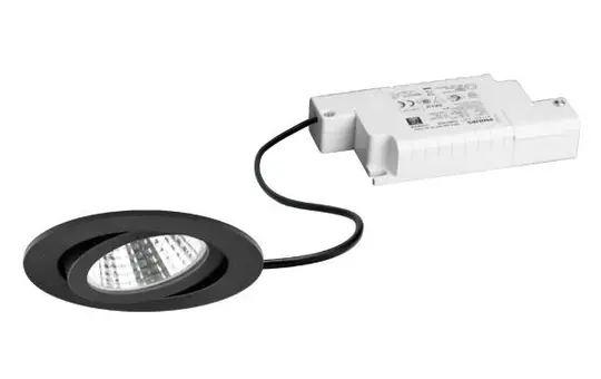 BRUMBERG 39363183 LED-Einbaustrahlerset BB03 dimmbar | strukturschwarz