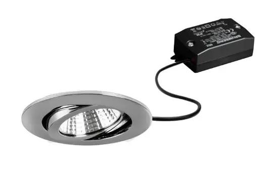 BRUMBERG 38363023 LED-Einbaustrahlerset BB03 schaltbar | chrom glänzend