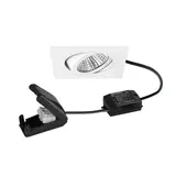 BRUMBERG 38465173 LED-Einbaustrahlerset BB05 schaltbar, Anschlussbox | strukturweiß
