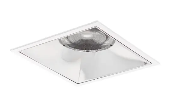 BRUMBERG 40644175DA LED-Einbaudownlight APOLLO MAXI DALI quadrat, hochglänzend, 20,5 W, 2655 lm, 3500K, 55° | strukturweiß