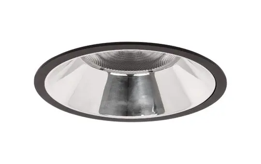 BRUMBERG 40614184DA LED-Einbaudownlight APOLLO MAXI DALI rund, hochglänzend, 20,5 W, 2618 lm, 4000K, 55° | strukturschwarz