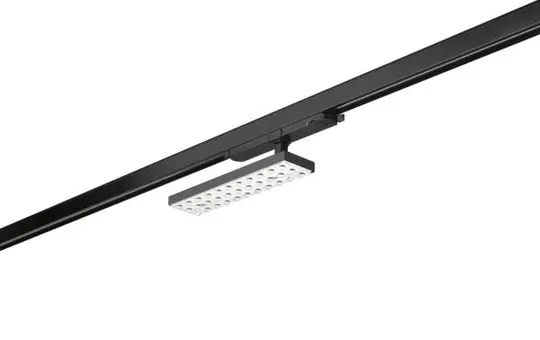 BRUMBERG 44013183DA LED-Schienenstrahler BALI MINI DALI drehbar/schwenkbar, 20 W, 2600 lm, 3000K, 72°/53° | strukturschwarz