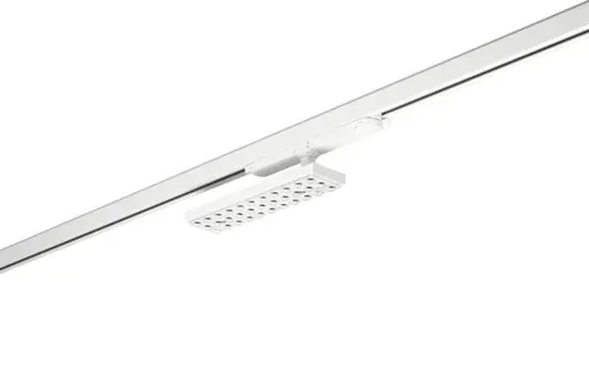 BRUMBERG 44015174DA LED-Schienenstrahler BALI MINI DALI drehbar/schwenkbar, 20 W, 2800 lm, 4000K, 25°/25° | strukturweiß