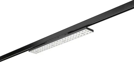 BRUMBERG 44018184DA LED-Schienenstrahler BALI MIDI DALI rechteckig, 40 W, 6000 lm, 4000K, 72°/53° | strukturschwarz