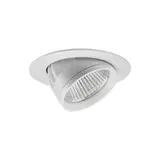 BRUMBERG 88262174DA LED-Einbaustrahler ARTEMIS MIDI DALI rund, facettiert, 31,5 W, 3851 lm, 4000K, 25° | strukturweiß
