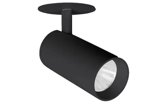 BRUMBERG 88795184 LED-Halbeinbaustrahler TRAXX MIDI 21 W, 2555 lm, 4000K, 50° | strukturschwarz