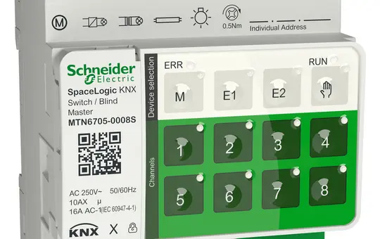 SCHNEIDER MTN6705-0008S KNX Universalaktor 8-fach, Master, Secure