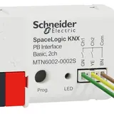 MERTEN MTN6002-0002S KNX Secure Tasterschnittstelle 2-fach