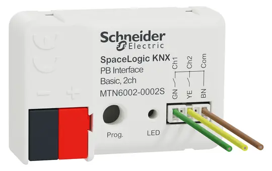 MERTEN MTN6002-0002S KNX Secure Tasterschnittstelle 2-fach