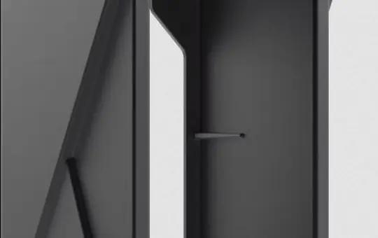 2N 9158002 IP ONE - Aufputzkasten Standard | schwarzgrau