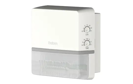 THEBEN TECTA D180 WH Wandbewegungsmelder TECTA 180°, 14 m | weiß