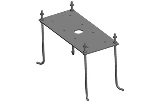 DOTLUX 4968 Betonanker für Pollerleuchte FLASH Standard