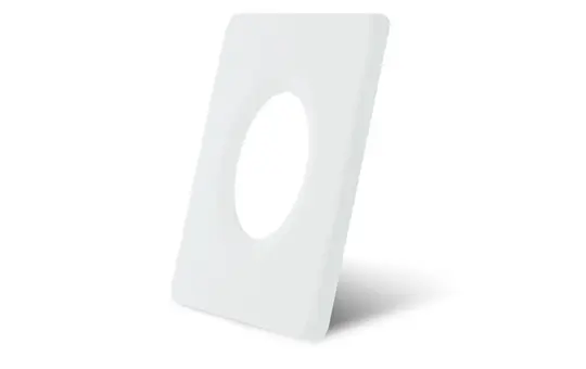 DOTLUX 5252 Blende für MULTISCREWsun eckig | weiß matt