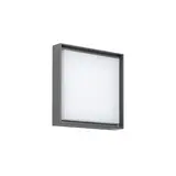 DOTLUX 4746-030120 LED-Wandleuchte WALL square, 14 W, 3000 K | anthrazit