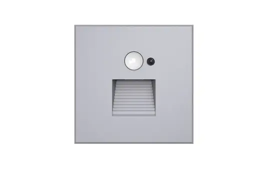 DOTLUX 6664-030080 LED-Wandeinbauleuchte EASYSTAIR 1,5 W, 3000 K, Bewegungsmelder | silber