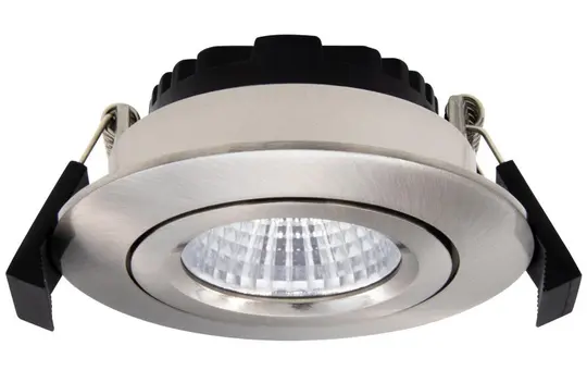 DOTLUX 5428-030038 LED-Deckenstrahler CIRCLEminidim 6 W, 3000 K | edelstahl