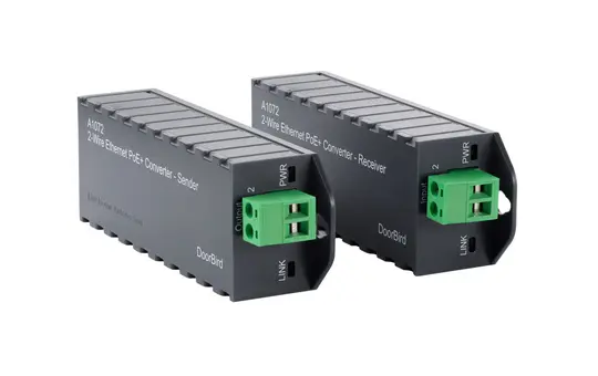DOORBIRD A1072 2-Draht Ethernet PoE+ Konverter (429602186) Standard