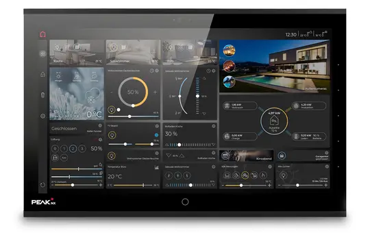 PEAKNX PNX14-10001.02 Touchpanel Control 16 Standard | schwarz