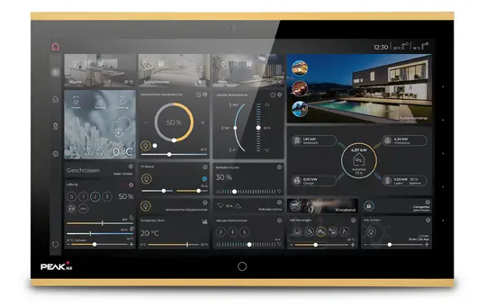 PEAKNX PNX14-10001.03 Touchpanel Control 16 Standard | gold