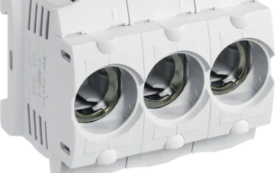 HAGER LD047 Sicherungssockel D01, 16 A, 3-polig