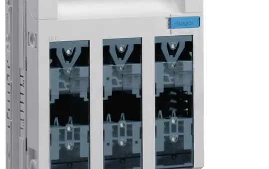 HAGER LT253 Sicherungslasttrennschalter NH2 3x400 A, 60 mm, Schraubanschluss