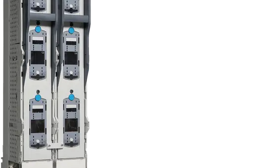 HAGER LVDR800CPX NH-Doppeltschaltleiste NH2, 3-polig, Schraubanschluss