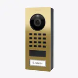 DOORBIRD D1101V IP-Video-Türstation AP (423878266) 1-fach | Messing-Optik