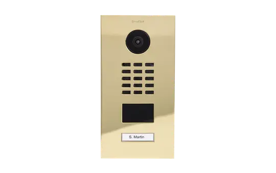 DOORBIRD D2101V IP-Video-Türstation (423870130) 1-fach | Messing-Optik