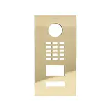 DOORBIRD D2101V FP Frontblende (423861527) für D2101V | Messing-Optik