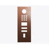 DOORBIRD D2102FV FP Frontblende EKEY (423868311) für D2102FV Fingerprint 50, D2102FV EKEY | bronze-optik
