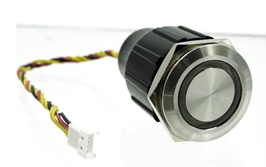 DOORBIRD D21 CB-R D21x Ruftaste beleuchtet (423870970) rund | edelstahl