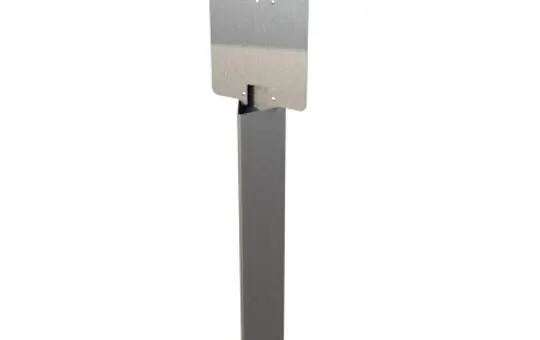FleXmount FM_SCHN_EVL Komplett-Stele Schneider EVlink Pro ohne Dach, 1-fach