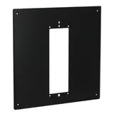 LEGRAND 345112 XL-Abdeckplatte LINEA 5000 Standard | schwarz | 405x418 mm