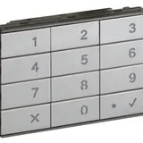 LEGRAND 345500 Codetastatur LINEA 5000 Standard | aluminium