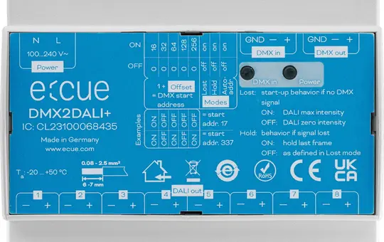 TRAXON CL23100068435 DMX-DALI-Gateway 8 x 64 Geräte