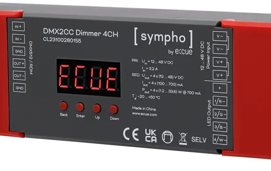 TRAXON CL23100280155 DMX-LED-Controller CC DE 4-fach