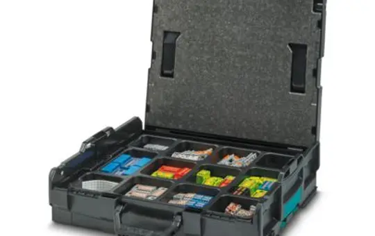 PHOENIX 1092040 System-Paket L-BOXX 90 Verteilerbl, 40 Monobl, 60 Adapter, 20 Flansche