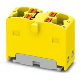 PHOENIX 1046612 Verteilerblock PTFIX 4-fach | gelb | 1,5 mm²