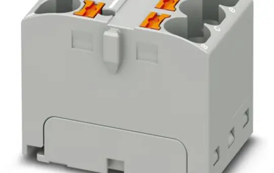 PHOENIX 3273790 Verteilerblock PTFIX 6-fach | grau | 4 mm²